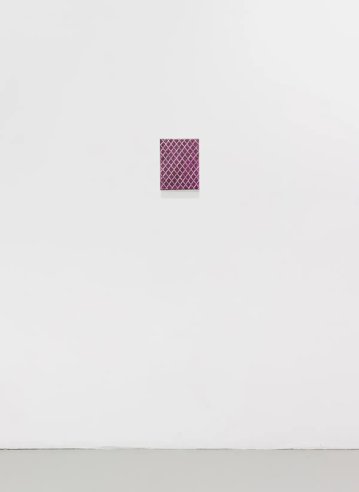 Seuil, 2025, Huile sur lin, 18 x 14 x 2,5 cm