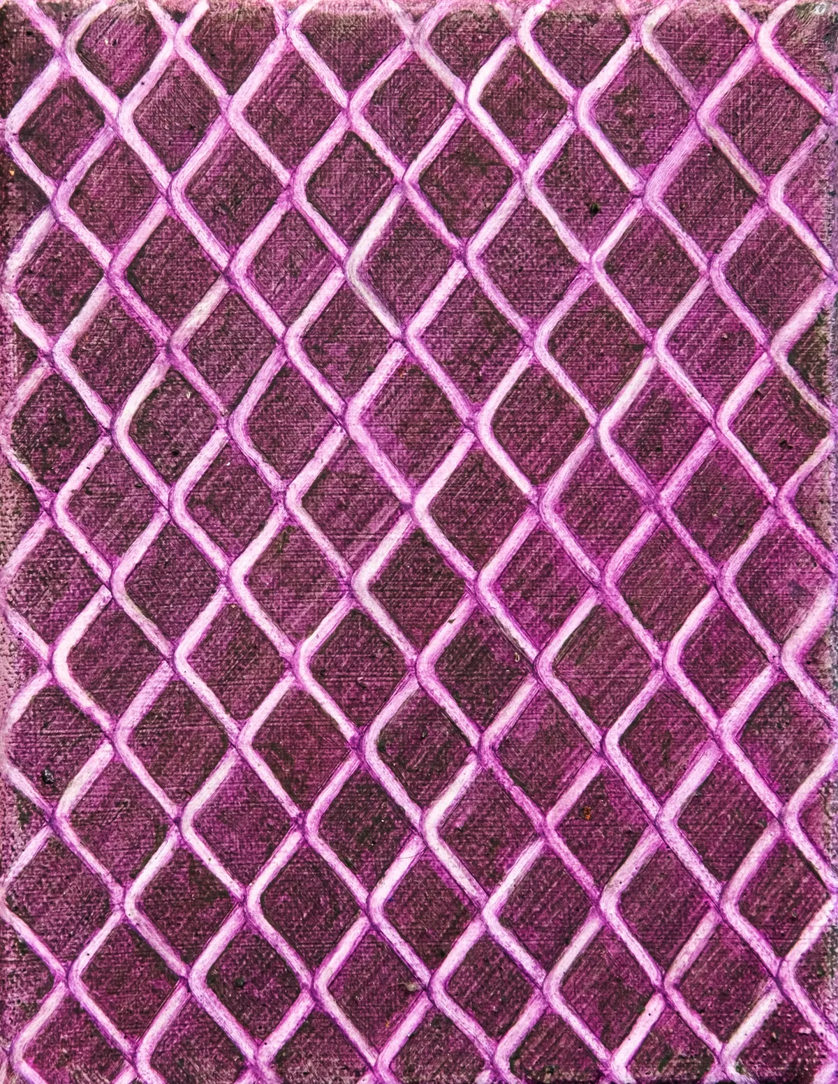 Zone, 2026, Huile sur toile, 18 x 14 cm