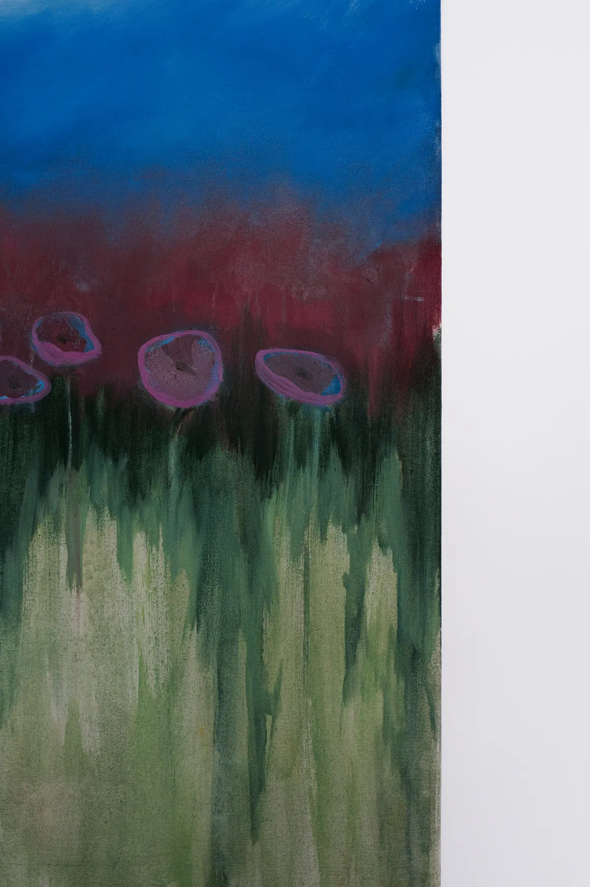 Aponia, 2024, Huile sur lin, 146 x 114 x 4,5 cm