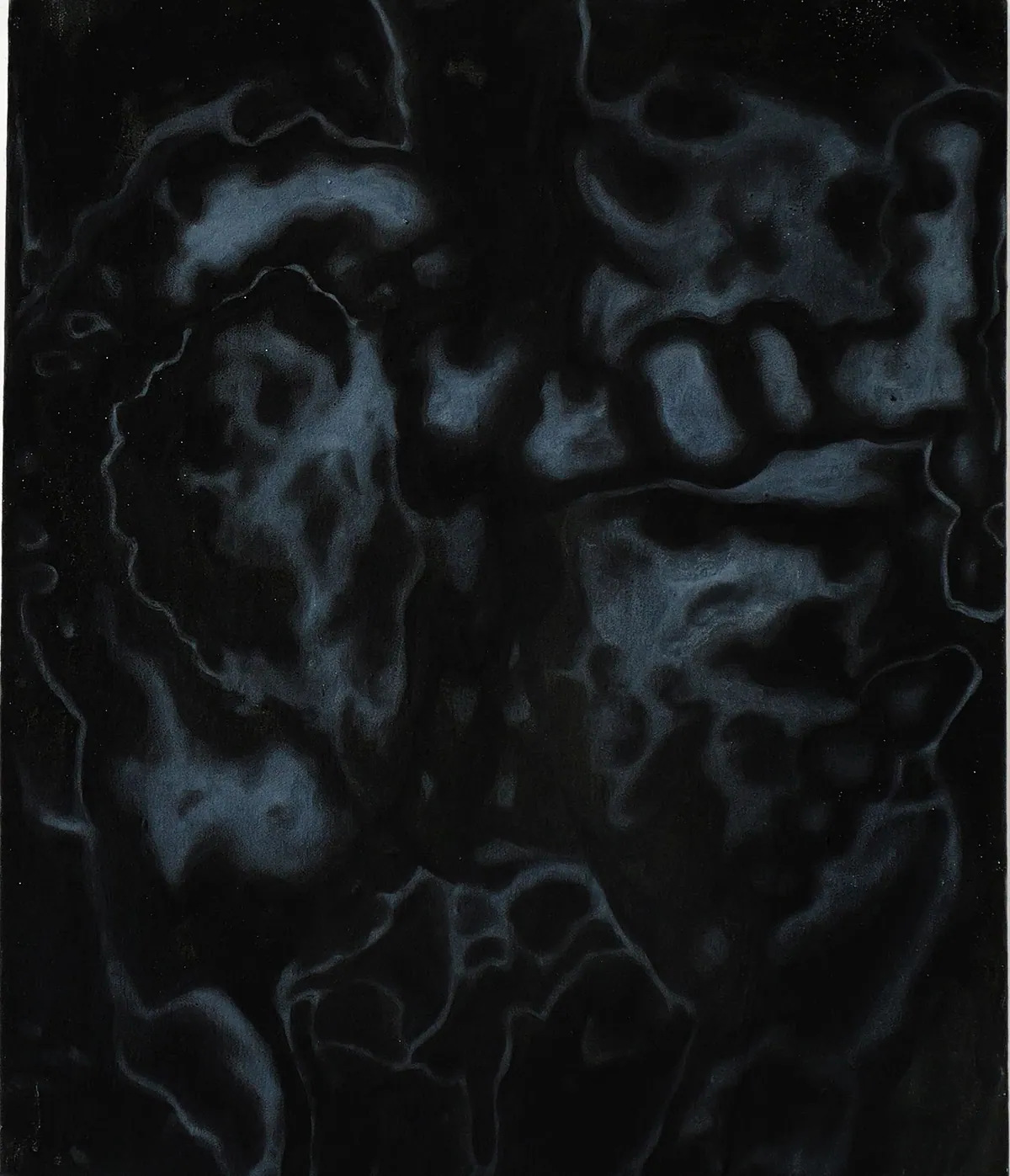 Sans titre, 2024, Huile sur lin-coton, 46 x 38 x 4,5 cm